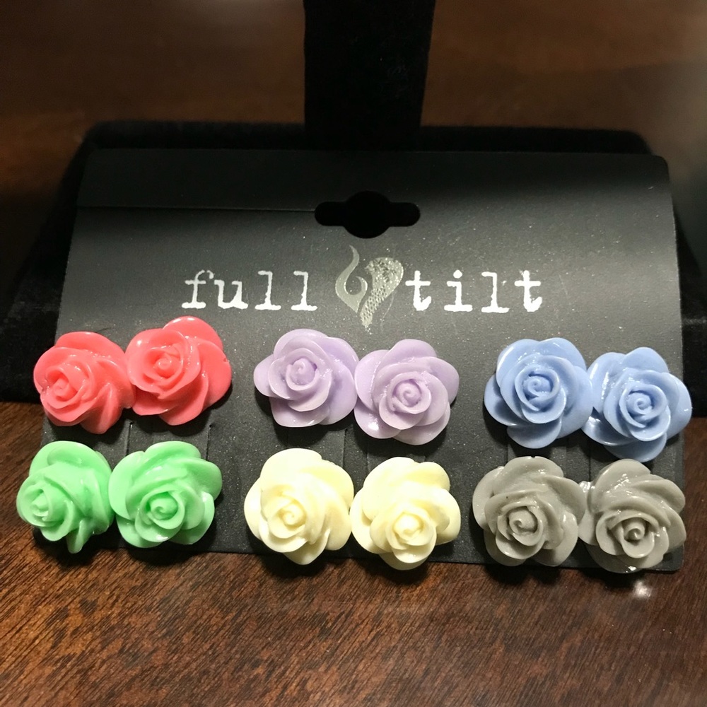 Rose Earrings